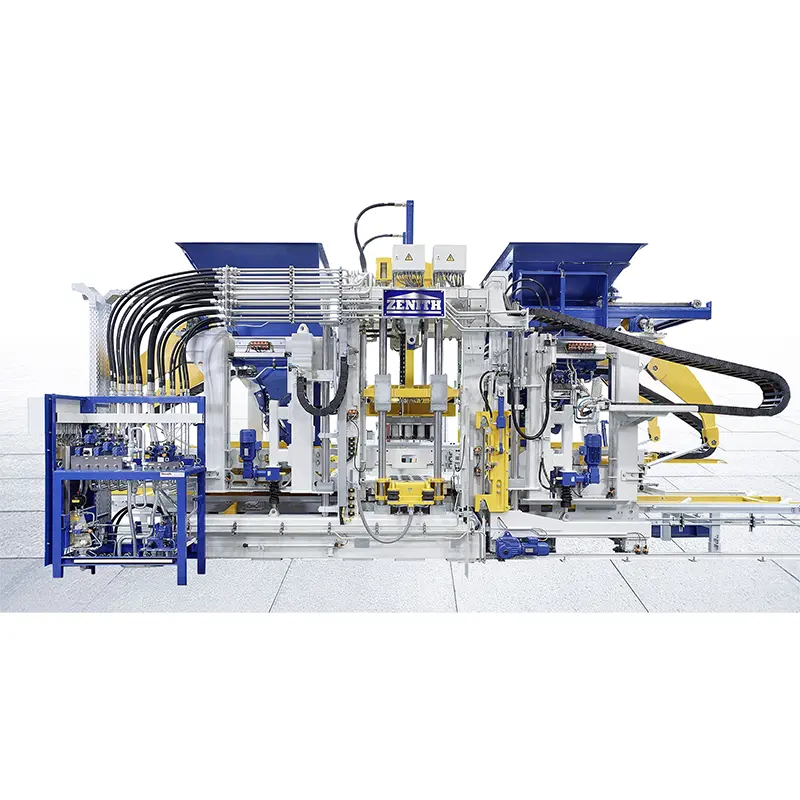 Mesin nggawe blok otomatis konkrit otomatis