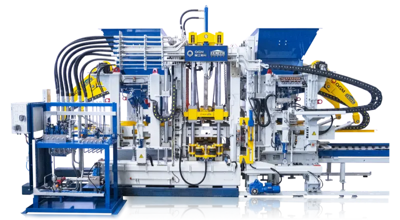 Saka residu limbah industri nganti bahan bangunan ijo: Quangong Machinery Co., Ltd. ZN1000-2 solusi manufaktur bata non-murub
