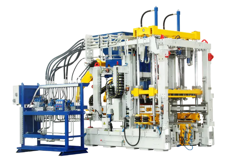 Mesin Brick Otomatis QGM ZN1200-2S | Mesin Pembuat Blok Beton Cerdas kanggo Daur Ulang Sampah