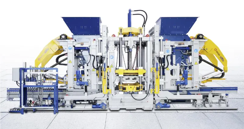 Quangong Road Paving Brick Machine - Smart, High-Efficiency Solution kanggo Produksi Brick Quality