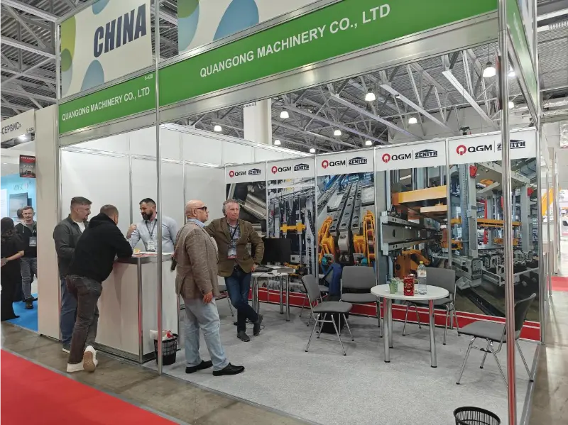 Fokus ing Pasar Infrastruktur Eurasia: Quangong Machinery Co., Ltd. Pameran ing CTT EXPO Rusia